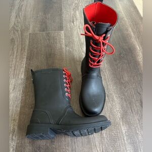 Rag & Bone Black rain boots